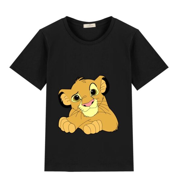 2-8T copii băieți și fete T 100% bumbac leu Tricou Tricouri copii Tricouri băieți Îmbrăcăminte haine pentru copii Top de vară