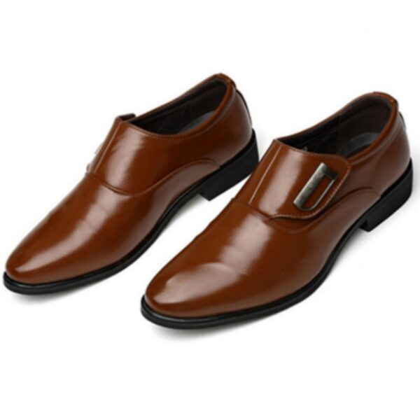 2019 Noua Modă pentru bărbați în stil britanic cu vârf de nuntă Afaceri din piele pantofi rochii formale de vară pantofi Oxfords bărbați u90 - imagine 4