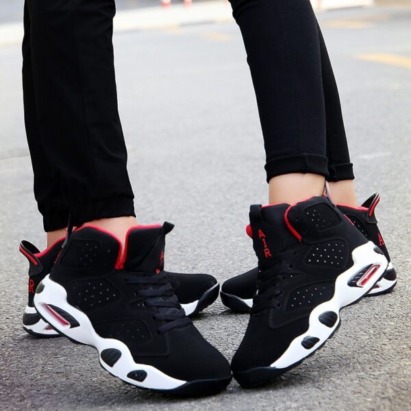 BIGFIRSE Încălțăminte casual pentru bărbați, perne de aer, cuplu, pantofi de moda, unisex, încălțăminte superioară, încălțăminte, încălțăminte, de încălțăminte confortabilă, pentru bărbați - imagine 4