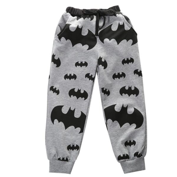 Baby Boys Kids Pants Casual Cartoon Batman Printed Pants Children Sweatpants Children Trousers - imagine 2