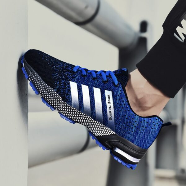 Încălțăminte pentru bărbați de moda pantofi de alergare respirabil portabil 46 adidași de dimensiuni mari confortabile de mers pe jos jogging pantofi casual 48 - imagine 2