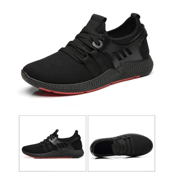Bărbați casual pantofi pantofi modă ușoară brand de vară respirabil Flyknit pantofi de mers pe jos tendințe în aer liber pantofi pantofi pantofi - imagine 4