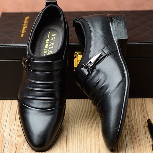 Bărbați Pantofi Piele Genuină Pantofi Casual Vară Bărbați Mocasini Piele Bărbați Rochie Formală Cu Vârful Oxford Pantofi Mocassin Homme 2020 - imagine 2
