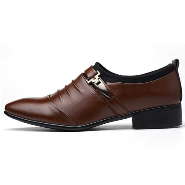 Bărbați Pantofi Piele Genuină Pantofi Casual Vară Bărbați Mocasini Piele Bărbați Rochie Formală Cu Vârful Oxford Pantofi Mocassin Homme 2020 - imagine 4