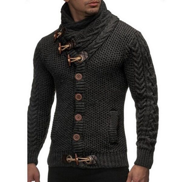 Pulover Cardigan Bărbați Bărbați Toamnă Tricou homme Pulover Solid Pulover Casual Tricot Pulover Pulover Bărbați Palton Plus Dimensiune 3XL