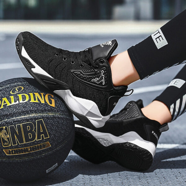 Nou Superstar pantofi de baschet pentru bărbați Jordan Baschet pantofi femei cuplu Lebron pantofi sport respirabil fitness pantofi Jordan - imagine 5
