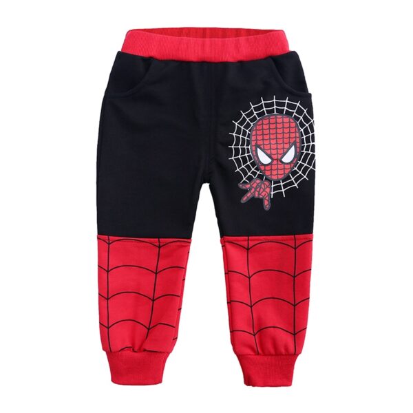 Seturi de îmbrăcăminte pentru copii Spiderman Costum sport din bumbac Costum Cosplay pentru copii Spiderman Cool 3buc Bucătărie Haine pentru copii - imagine 6