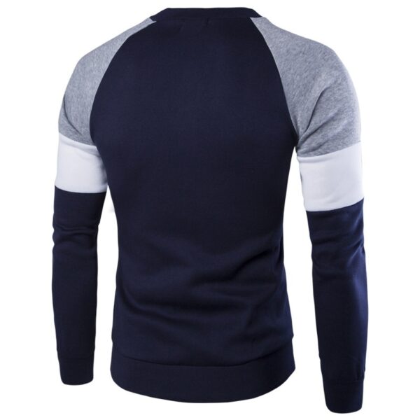 Zogaa Bărbați Pulover de Toamnă Primăvară Manșon Lung Pulover Bumbac Bărbați Casual Solid Slim Fit Pulover stil chinezesc Îmbrăcăminte - imagine 5