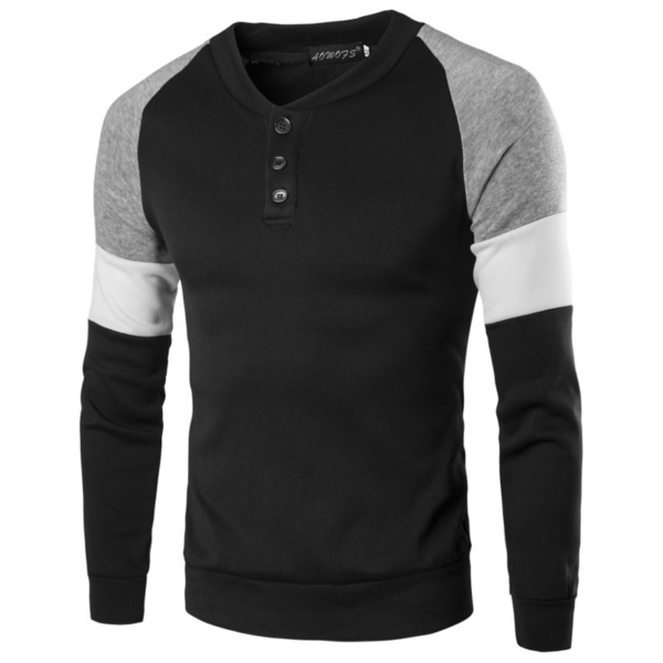 Zogaa Bărbați Pulover de Toamnă Primăvară Manșon Lung Pulover Bumbac Bărbați Casual Solid Slim Fit Pulover stil chinezesc Îmbrăcăminte - imagine 6