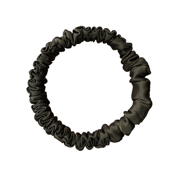 Elastic pentru Păr din Mătase Naturală Pură Mulberry 100% 22 Momme - imagine 3