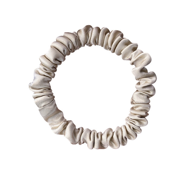 Elastic pentru Păr din Mătase Naturală Pură Mulberry 100% 22 Momme - imagine 4
