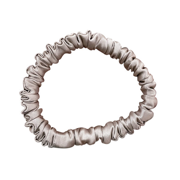 Elastic pentru Păr din Mătase Naturală Pură Mulberry 100% 22 Momme - imagine 5