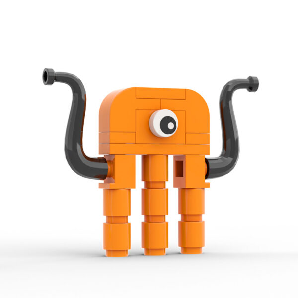 Grădina Nouă a Blocurilor de Construcție BanBan Lego BanBan - Joc de Grădină Clasă Anime - Joc de Blocuri de Construcție pentru Perimetru - Figurine Jucării pentru Copii - imagine 3