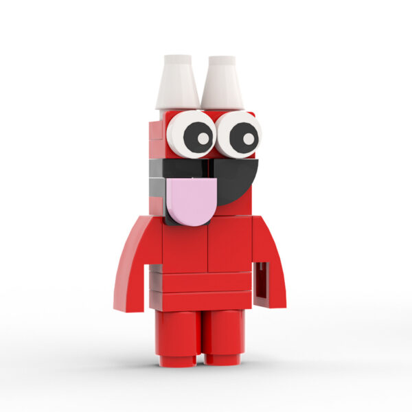 Grădina Nouă a Blocurilor de Construcție BanBan Lego BanBan - Joc de Grădină Clasă Anime - Joc de Blocuri de Construcție pentru Perimetru - Figurine Jucării pentru Copii - imagine 5