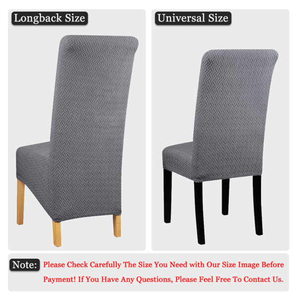 Husă Elastica pentru Scaun XL Gri, Rosu, Albastru, Maro, Negru - imagine 4