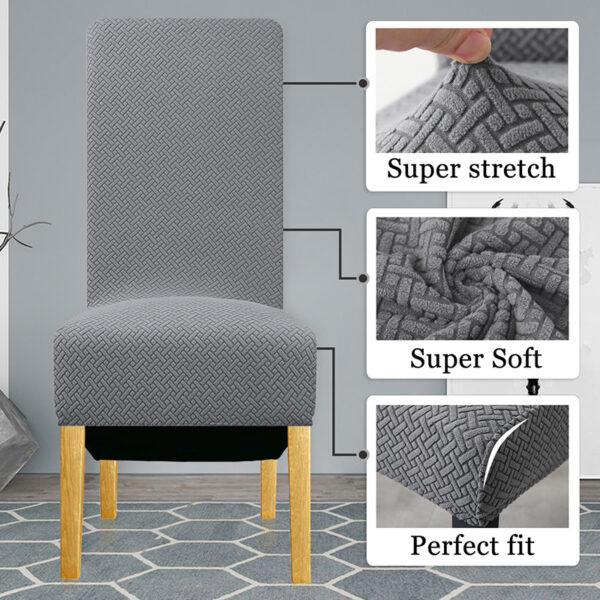 Husă Elastica pentru Scaun XL Gri, Rosu, Albastru, Maro, Negru